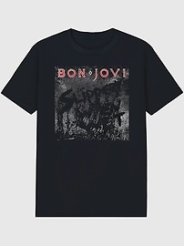 Image number 1 showing, Bon Jovi Graphic T-Shirt for Men