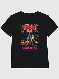 Image number 1 showing, Scooby Doo Shaggy Beware Of Monsters Graphic T-Shirt for Kids