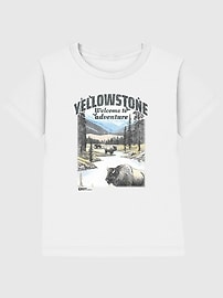 Image number 1 showing, Yellowstone National Park Classic Graphic T-Shirt for Kids