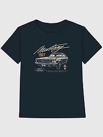 Image number 1 showing, Ford American Muscle Dark Graphic T-Shirt for Kids
