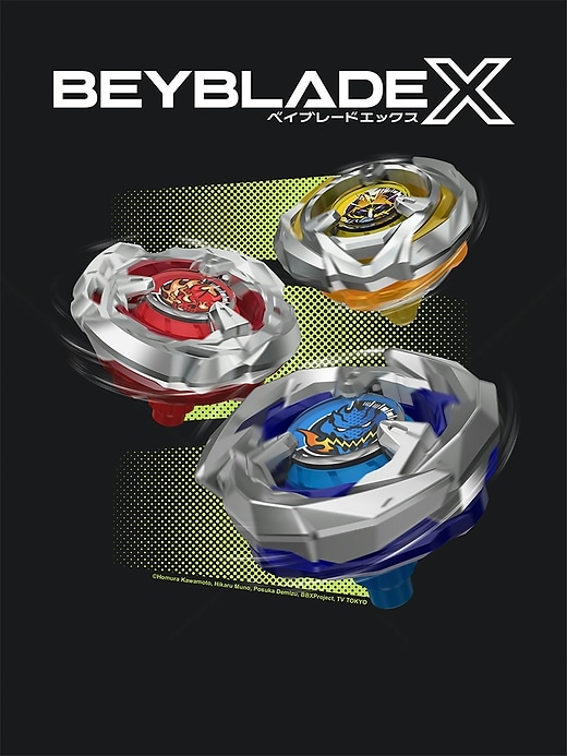 Image number 2 showing, Beyblade X Logo Graphic T-Shirt for Kids