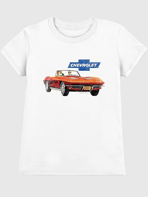 Image number 1 showing, Chevy Corvette Vintage Graphic T-Shirt for Women
