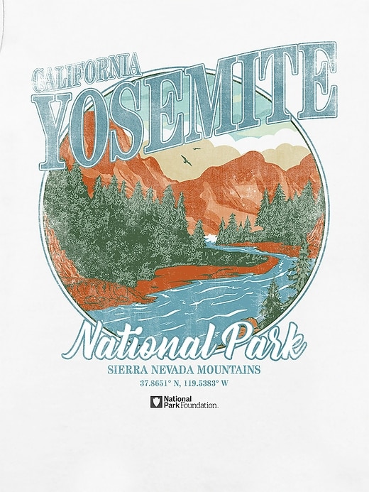 Image number 2 showing, Yosemite National Park Vintage Graphic T-Shirt for Women