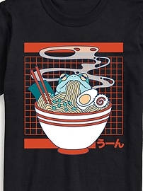 Image number 2 showing, Ramen Frog Yum Short Sleeve Graphic T-Shirt
