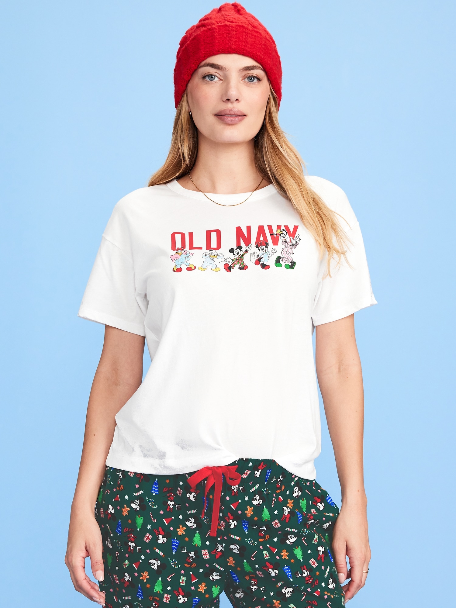 Old Navy x Disney Logo-Graphic T-Shirt for Women