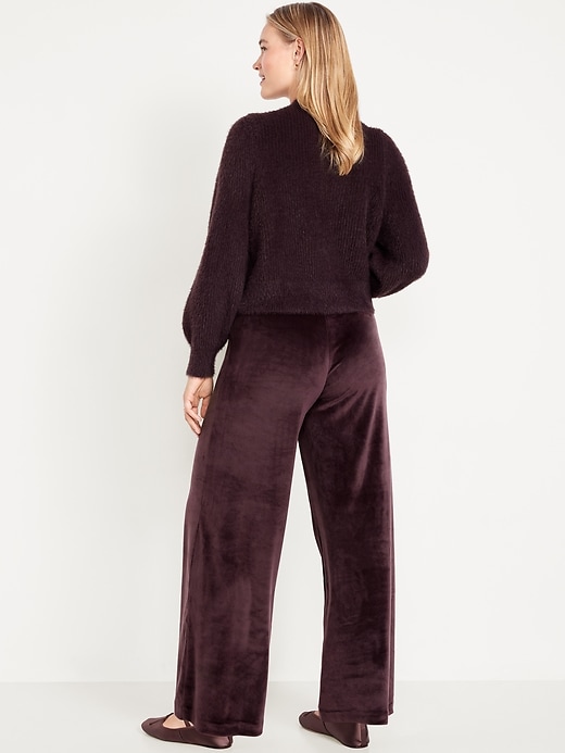 Image number 5 showing, High-Waisted Super Wide-Leg Leggings