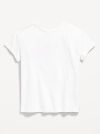 Image number 2 showing, Disney© Stitch Holiday Graphic T-Shirt for Girls