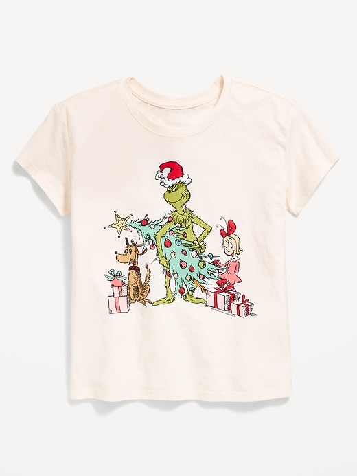 Image number 1 showing, Dr. Seuss™ Grinch Graphic T-Shirt for Girls