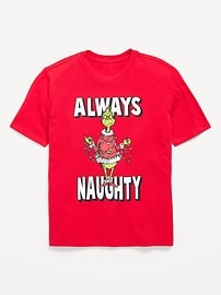 Image number 1 showing, Dr. Seuss™ Grinch Gender-Neutral Graphic T-Shirt for Kids
