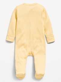 Image number 2 showing, Ribbed 2-Way-Zip Sleep & Play Footed One-Piece for Baby
