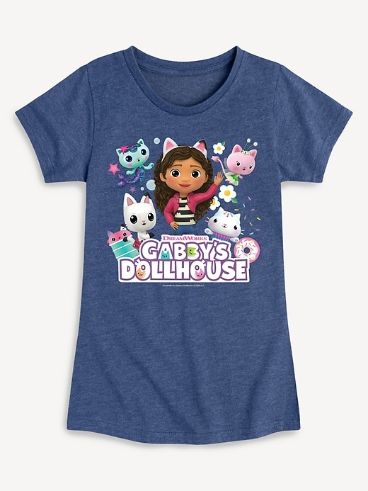 Image number 1 showing, Gabbys Dollhouse Group Fitted Short Sleeve T-Shirt For Toddler