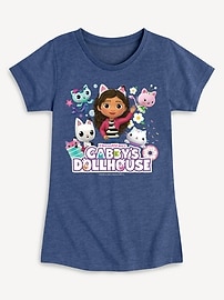 Image number 1 showing, Gabbys Dollhouse Group Fitted Short Sleeve T-Shirt For Toddler