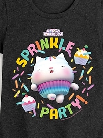 Image number 2 showing, Gabbys Dollhouse Sprinkle Party Fitted Short Sleeve T-Shirt For Toddler