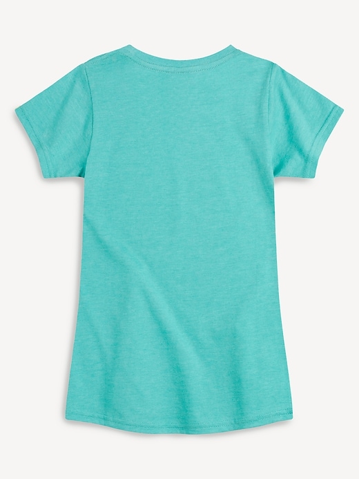 Image number 3 showing, Anime Girl And Cat Fitted Short Sleeve T-Shirt For Girls