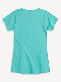 Image number 3 showing, Anime Girl And Cat Fitted Short Sleeve T-Shirt For Girls