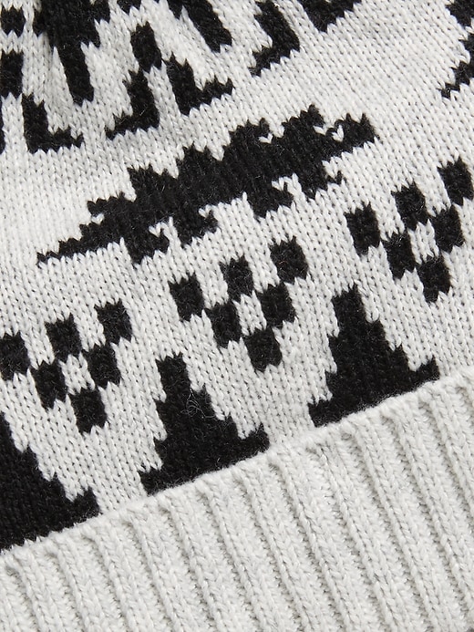 Image number 2 showing, Pom-Pom Beanie and Mittens Set for Toddler Boys