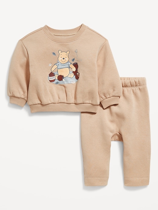 Image number 1 showing, Disney© Unisex Graphic Sweatshirt and Sweatpants Set for Baby