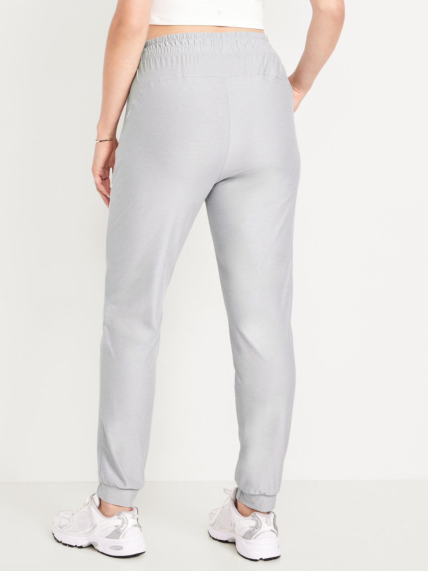 Женские брюки Old Navy High-Waisted CloudMotion, цвет: Серый — фото 5