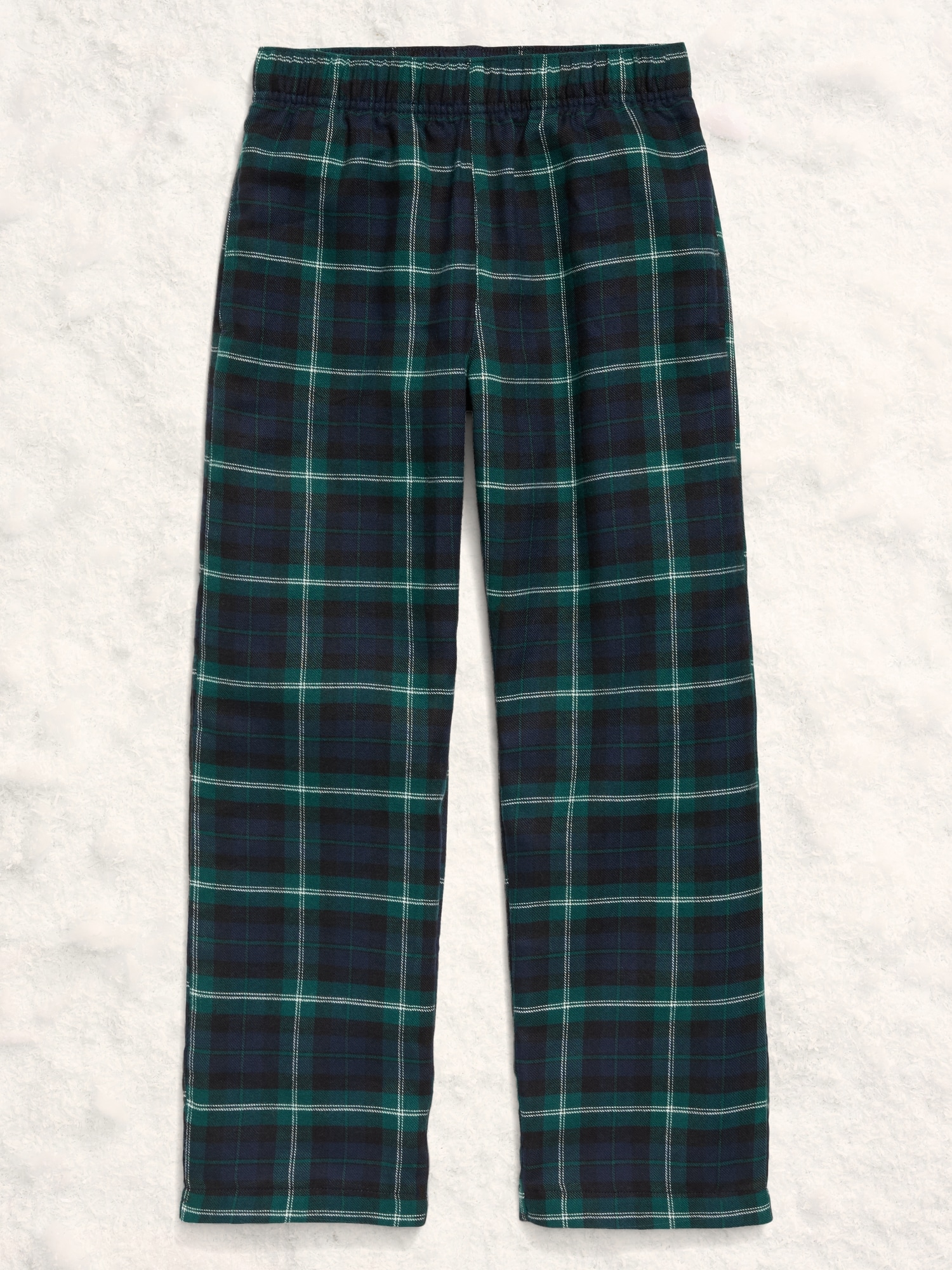 Gender-Neutral Plaid Flannel Pajama Pants for Kids
