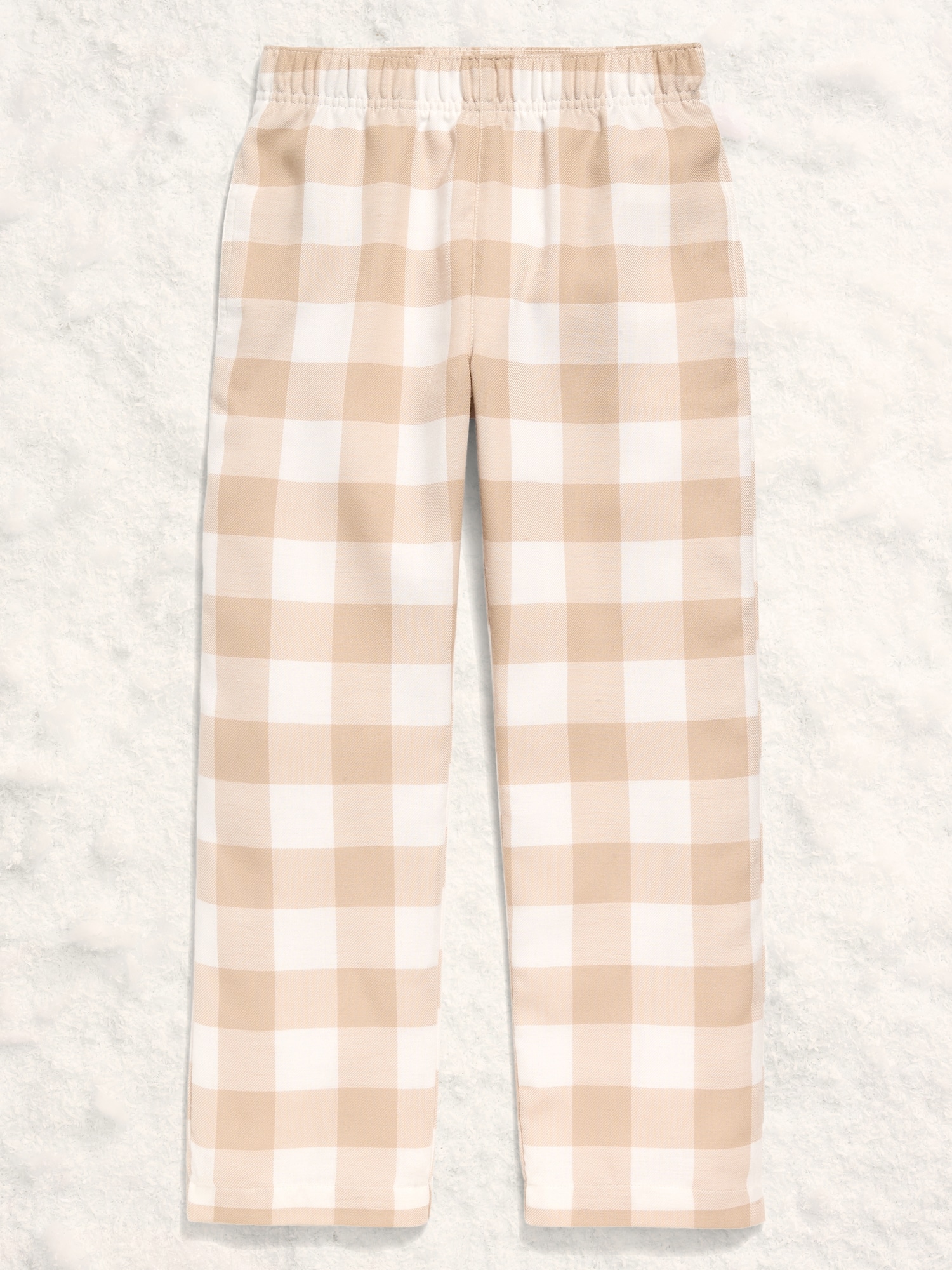 Gender-Neutral Plaid Flannel Pajama Pants for Kids