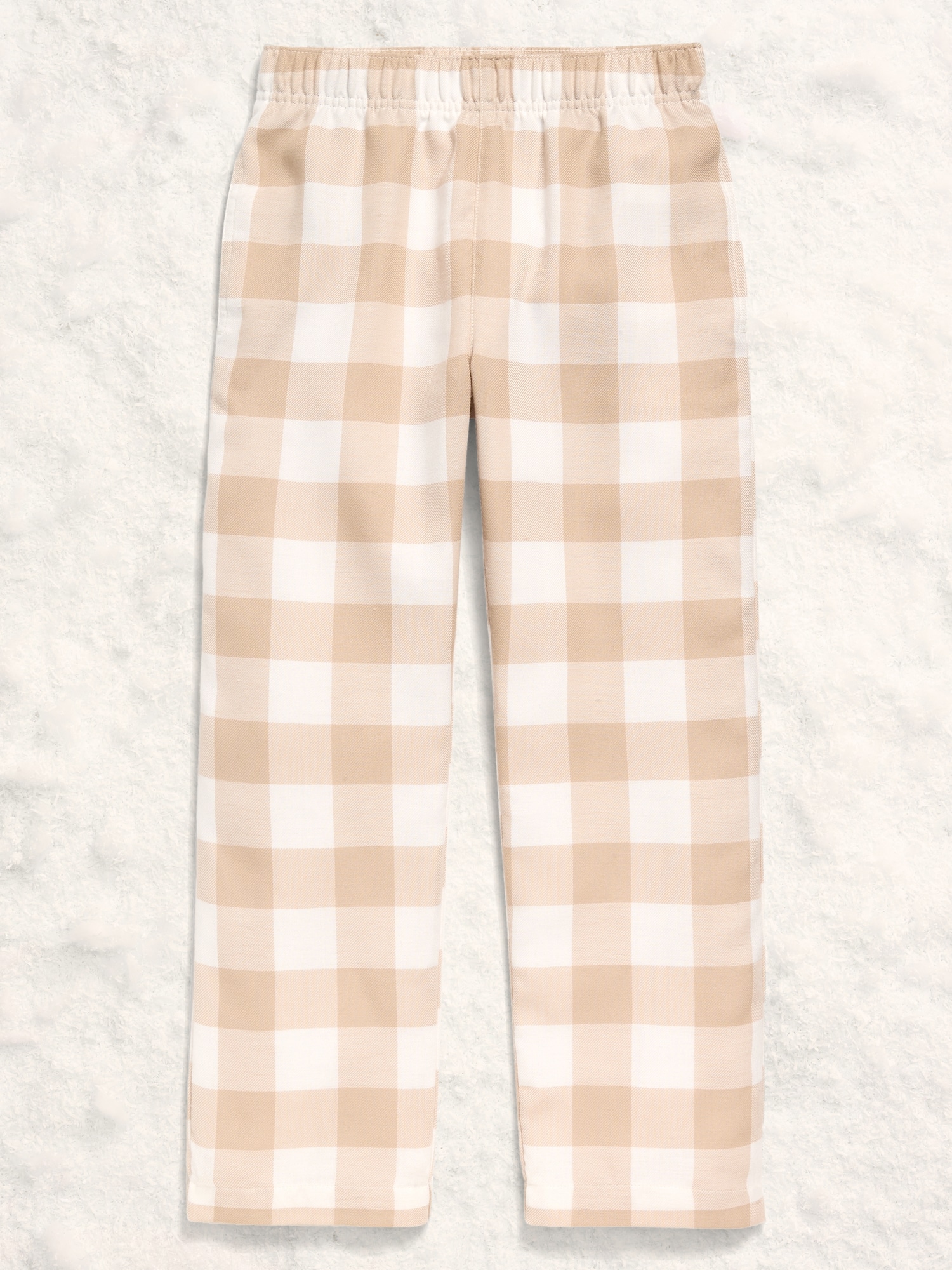 Gender-Neutral Plaid Flannel Pajama Pants for Kids