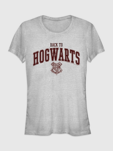 Harry Potter Hogwarts Graphic T-Shirt - Athletic Heather
