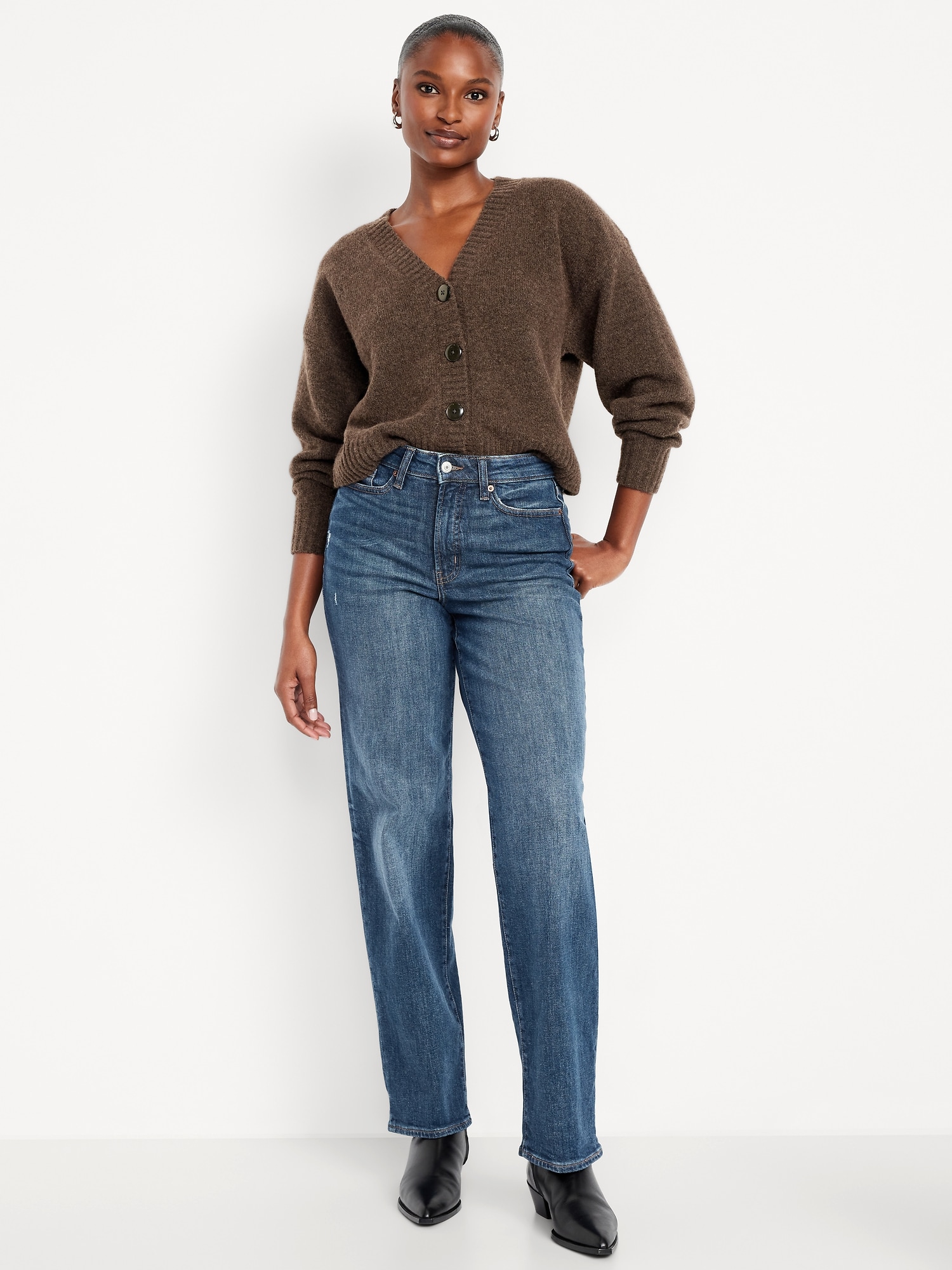 High-Waisted OG Loose Jeans