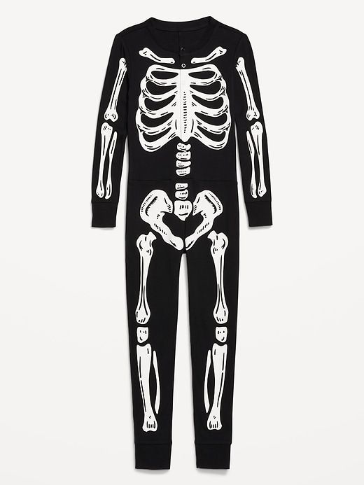 Image number 1 showing, Snug-Fit Gender-Neutral One-Piece Pajama for Kids