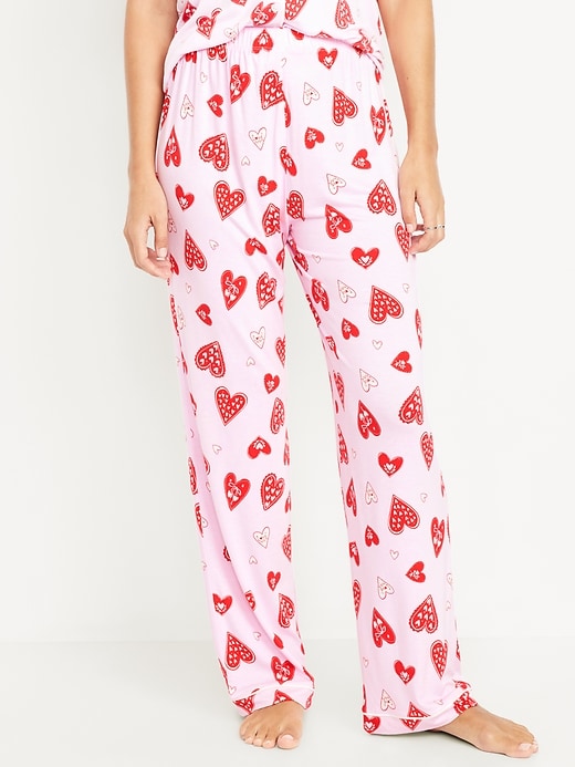 Image number 1 showing, Sunday Sleep Knit Jersey Pant