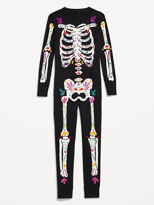 Image number 3 showing, Snug-Fit Gender-Neutral One-Piece Pajama for Kids