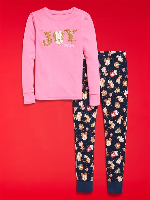 Image number 3 showing, Old Navy x Disney Gender-Neutral Snug-Fit Graphic Pajama Set for Kids