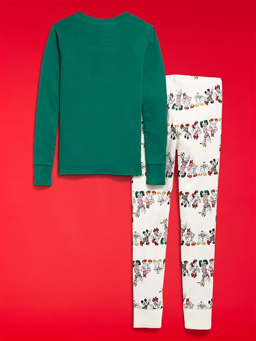 Image number 2 showing, Old Navy x Disney Gender-Neutral Snug-Fit Graphic Pajama Set for Kids