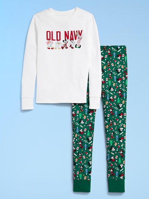 Image number 3 showing, Old Navy x Disney Gender-Neutral Snug-Fit Graphic Pajama Set for Kids