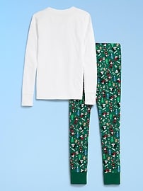 Image number 2 showing, Old Navy x Disney Gender-Neutral Snug-Fit Graphic Pajama Set for Kids