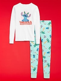 Image number 3 showing, Old Navy x Disney Gender-Neutral Snug-Fit Graphic Pajama Set for Kids