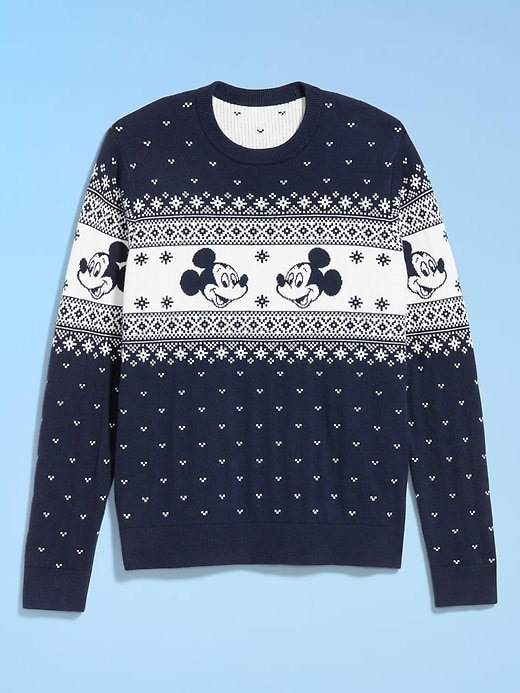 Image number 4 showing, Old Navy x Disney Mickey Mouse SoSoft Lite Fair Isle Sweater