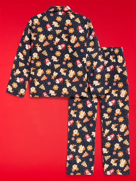 Image number 2 showing, Old Navy x Disney Gender-Neutral Button-Front Graphic Pajama Set for Kids