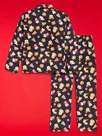 Image number 2 showing, Old Navy x Disney Gender-Neutral Button-Front Graphic Pajama Set for Kids