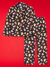 Image number 3 showing, Old Navy x Disney Gender-Neutral Button-Front Graphic Pajama Set for Kids