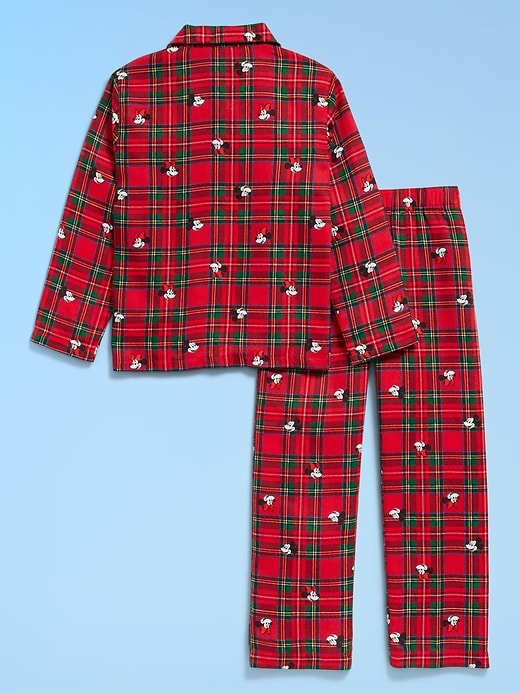 Image number 2 showing, Old Navy x Disney Gender-Neutral Button-Front Graphic Pajama Set for Kids