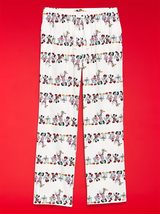 Image number 4 showing, Old Navy x Disney Mid-Rise Printed Flannel Pajama Pants for Women
