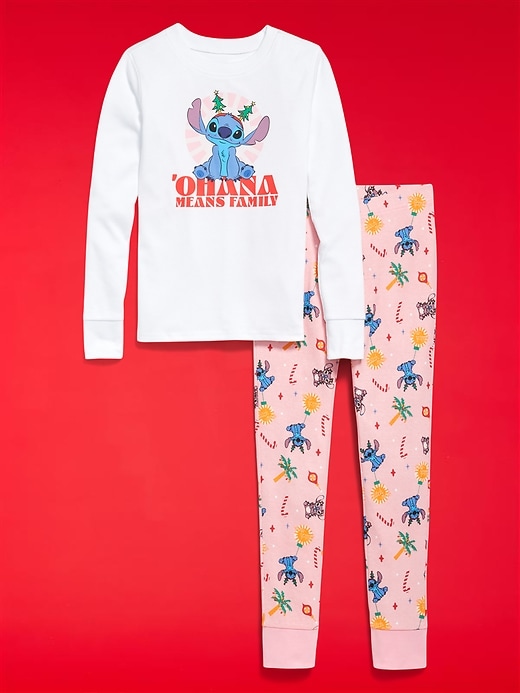 Image number 3 showing, Old Navy x Disney Gender-Neutral Graphic Snug-Fit Pajama Set for Kids