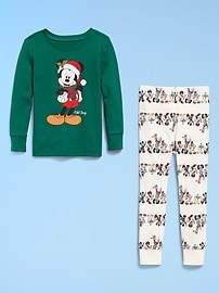 Image number 4 showing, Old Navy x Disney Unisex Graphic Snug-Fit Pajama Set for Toddler & Baby