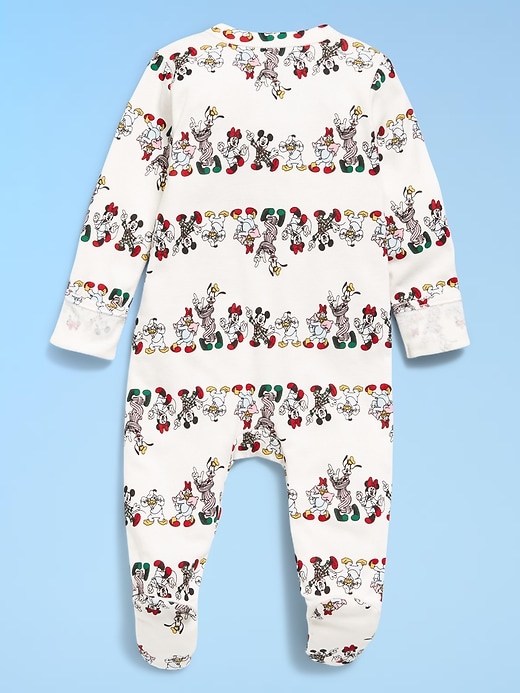 Image number 4 showing, Old Navy x Disney 2-Way-Zip Sleep & Play Footed One-Piece for Baby