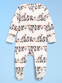 Image number 4 showing, Old Navy x Disney 2-Way-Zip Sleep & Play Footed One-Piece for Baby