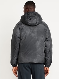 Image number 2 showing, Oversized Water-Resistant Hooded Puffer Jacket