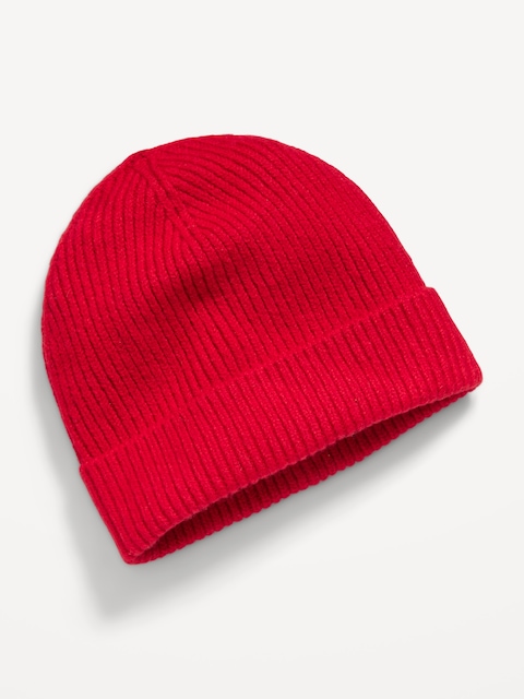 Unisex Rib-Knit Cuffed Beanie for Toddler