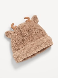 Image number 1 showing, Unisex Sherpa Critter Beanie for Toddler