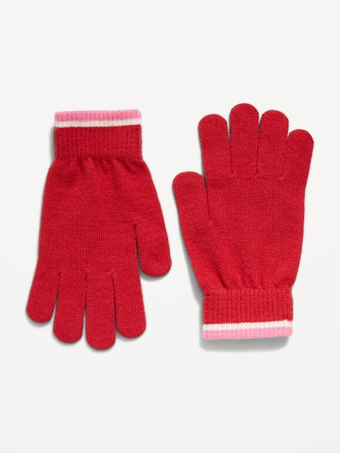 Knit Gloves for Girls