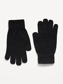 Image number 1 showing, Knit Gloves for Girls